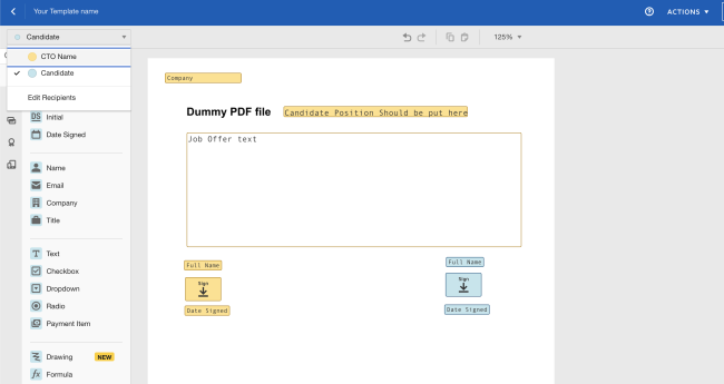 DocuSign channel – Quickbase Help